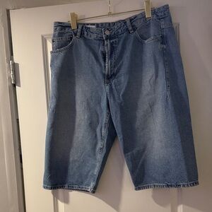 Zara Light Blue Jorts